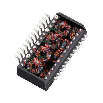 X Mehrere XF-GH-002-kompatibel LINK-PP LP7011ANL 10G Base-T Single Port SMD 24 PIN Low Profile PoE LAN Magnetics Bild 2