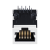 XFMRS XFATM2-COMBO1-2S Compatible LINK-PP LPJF4072DNL 10/100 Base-T Tab Down Without Led Single Port Shielded Connector RJ 45 Magjack thumb image 2