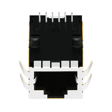 Συμβατό με Belfuse 08B1-1X1T-36-F LINK-PP LPJ9011CNL Υποδοχή δικτύου 10/100 Base-T RJ45 Modular Jack χωρίς LED εικόνα 3