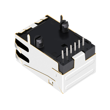 LPJ9011CNL 10/100 Base-T Μονής Θύρας Υποδοχές Δικτύου RJ45 Modular Jack Χωρίς LED εικόνα 5