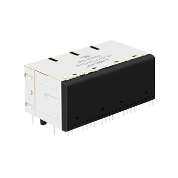 Kompatibel mit Belfuse 0863-2X4R-54-F LINK-PP LPJG47737A55NL 100/1000 Base-T G&O/G&O LED 2x4 Port RJ45 Magnetbuchse Bild 5
