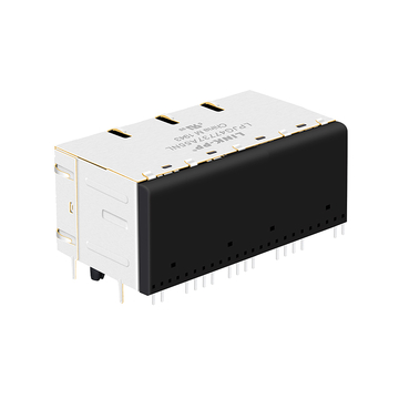 LPJG47737A55NL 1000 Base-T 2x4 Port Magnetic RJ45 Jack With Green&Orange/Green&Orange Led image 5