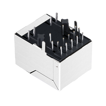 LPJG4928HENL 1000 Base-T Μονής Θύρας RJ45 με Μαγνητική Υποδοχή POE Πράσινη/Κίτρινη Εικόνα LED 4
