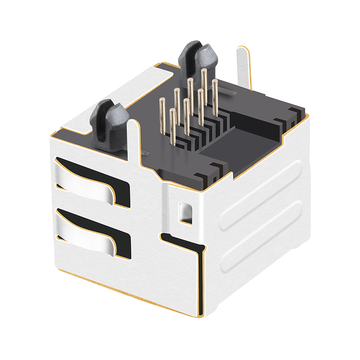 LINK-PP LPJE101CNL Side Entry Pcb Connector Shielded RJ45 Modular Jacks image 3