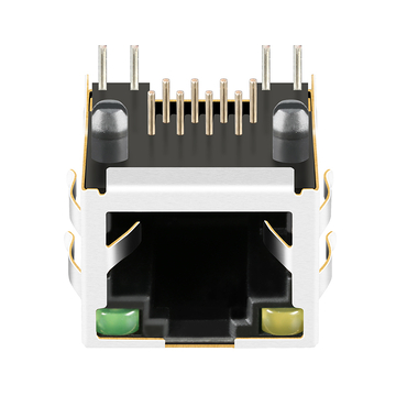 متوافق مع RT-TGLED LINK-PP مقبس توصيل RJ45 من نوع LPJE101AGNL بدون مغناطيس، علامة تبويب لأعلى، مؤشر LED أصفر/أخضر، الصورة 5