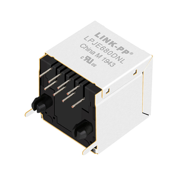 LINK-PP LPJE680DNL Χωρίς LED 8P8C Κάθετη Υποδοχή RJ45 Modular Jack χωρίς Ενσωματωμένα Μαγνητικά Εικόνα 5