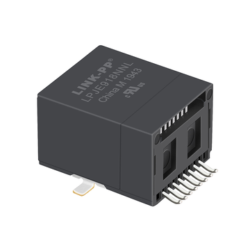 LPJE918NNL Tab Up Χωρίς Θύρα LED 1X1 Αθωράκιστη Υποδοχή SMT RJ45 Modular Jack χωρίς Ενσωματωμένα Μαγνητικά Εικόνισμα 5