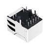 LPJ4112GENL 10/100 Base-T Tab Down Green/Yellow LED Single Port PoE Rectifier Bridge RJ45 Magjack thumb image 4