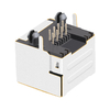 TE 1-406541-5 Compatible LPJE101DNL Shielded RJ45 Jack without Magnetic transformer Tab Up Without Led thumb image 3