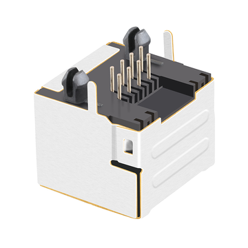 TE 1-406541-8 互換 LINK-PP LPJE101DNL RJ45 1x1 Jack without Magnetics Tab Up Without Led image 3