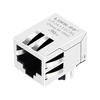 LPJ4112CNL 10/100 Base-T Without Led Single Port Rectifier Bridge POE RJ45 10 Pin Connector thumb image 1