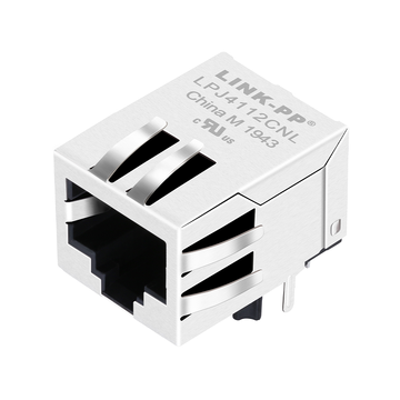 LPJ4112CNL 10 100 base-t without led single port rectifier bridge poe rj45 magjack