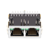 LPJG26973AFNL 100/1000 Base-T 1x2 Port Gigabit RJ45 Magjack Tab Down Green/Green LED thumb image 2