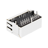 LPJG26973AFNL 100/1000 Base-T 1x2 Port Gigabit RJ45 Magjack Tab Down Green/Green LED thumb image 4