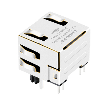 Tab Up Groen/Geel & Groene LED 1X1 Poort Ethernet RJ45-aansluiting zonder geïntegreerde magneten afbeelding 5