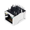 LPJG0926HENL 100/1000 Base-T Single Port RJ45 PoE+ Gigabit Magjack Tab Down Green/Yellow Led thumb image 2