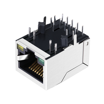 متوافق مع EDAC A70-112-331N126 LINK-PP LPJG0926HENL 100/1000 Base-T RJ45 PoE+ Gigabit Magnetics Jack Tab Down Green/Yellow LED image 3
