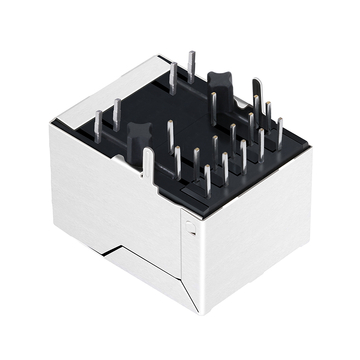 LINK-PP LPJG0926HENL 100/1000 Base-T Single Port RJ45 PoE+ Magjack Tab Down Green/Yellow LED image 5