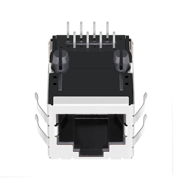 LPJ1006CNL 10/100 Base-T Μονής Θύρας RJ45 8P8C Υποδοχή αρθρωτής υποδοχής Tab Up χωρίς εικόνα LED 2