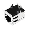 LPJ1006CNL 10/100 Base-T Uma porta RJ45 8P8C Conector modular jack Tab Up sem LED imagem do polegar 3