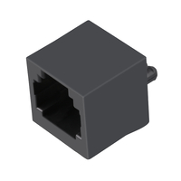 LPJE618NNL Unshieded Tab Up Without LED 1X1 Port 8P8C RJ45 Modular Connector