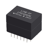 LP82458PNL Single Port 100/1000 BASE-T THT 24 Pin Telecom Lan Magnetics Modules thumb image 1
