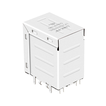 Совместимость с РУ1-141А000А LINK-PP Разъем RJ45 LPJE302BGNL с двумя портами USB, без магнитов, с желто-зеленым светодиодом (изображение 4).