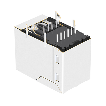 LPJE319DNL Tab Up RJ45 Jack With Single USB Without Integrated Magnetics image 4