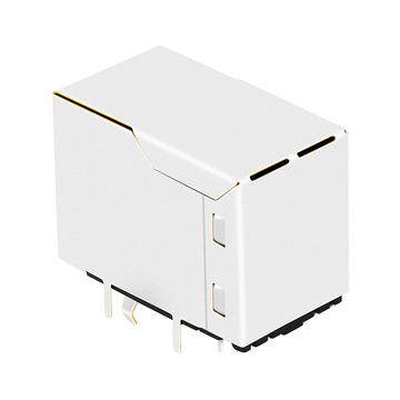 LPJE319DNL Tab Up RJ45 Jack With Single USB Without Integrated Magnetics image 5