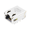 Kompatibel dengan Belfuse A829-1J1T-KM LINK-PP LPJK7036A98NL 1000 Base-T Low Profile RJ45 Magjack Tab Up Orange&Green/Yellow LED thumb image 1