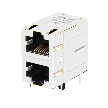 belfuse si-30161-f compatible lpj17202cnl 2x1 port rj45 100 base-t female connector without led