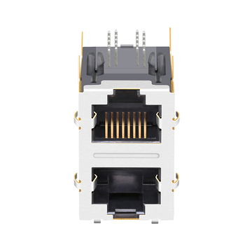 Belfuse SI-30161-F compatibele LPJ17202CNL 2x1 poort RJ45 100 Base-T vrouwelijke connector zonder LED afbeelding 4