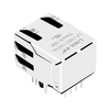 LPJ16211AENL 10/100 Base-T 단일 포트 RJ45 8p8c 모듈식 잭(자기 탭 포함) 아래쪽 녹색/노란색 Led 썸 이미지 5