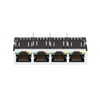 LPJ46204BDNL 10/100 Base-T 1x4 Port RJ45 Magjack Tab Down Yellow/Green LED thumb image 4