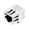 LPJ15212CNL 10/100 Base-T RJ45 Female Connector 1x1 Port Tab Up Without Led thumb image 1