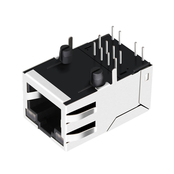 Wurth 7499011441A Compatible LPJ6004A47NL 100 Base-T 1x1 Port RJ45 Magnetics Connector transformer Tab Up Yellow&Green/Yellow&Green Led image 3