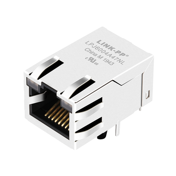 wurth 7499011441a compatible lpj6004a47nl 100 base-t 1x1 port rj45 magnetics connector transformer tab up yellow&green yellow&green led