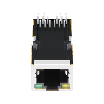 LPJK0036A78NL 100/1000 Base-T Tab Up Yellow/Green Led 1x1 Port RJ45 Connector Module image 5