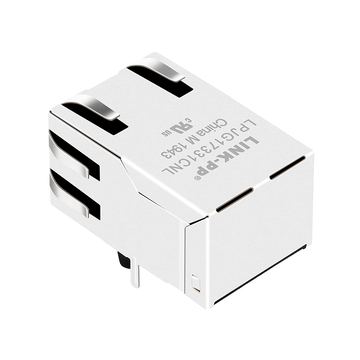 Wurth 7499111217 Совместимый LPJG17331CNL 100/1000 Base-T Модульный разъем RJ45 с трансформатором, клеммой вверх, без светодиода, изображение 5
