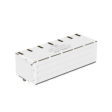 LPJE265AHNL Green/Yellow LED 2X6 Port RJ45 Modular Jack Without Integrated Magnetics image 3