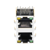 LPJE17200AENL Green/Yellow LED 2X1 Port RJ45 Jacks without Integrated Magnetics thumb image 2