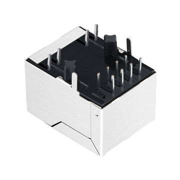 LPJ4252F86NL منفذ إيثرنت RJ45 أحادي المنفذ 10/100 Base-T، لون أصفر وأخضر/أخضر وأصفر، صورة LED رقم 5