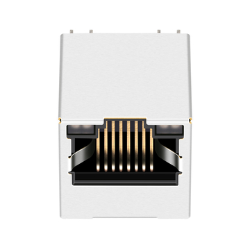 LPJD4327B4NL 10/100 Base-T POE 垂直RJ45一体型コネクタ（緑＆黄/緑＆黄LED付き）画像4