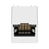 LPJD4601B4NL 100/1000 Base-T Vertical RJ45 Magjack Green/Yellow/Green/Yellow LED thumb image 4