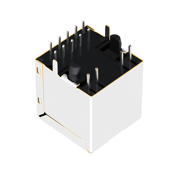 تايكو 2301995-4 متوافق LINK-PP LPJD4601B4NL 1000 Base-T RJ45 vertical jack with magnetics G&Y/G&Y Led image 4
