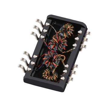 LP41627NL Trasformatore magnetico Ethernet a basso profilo a 16 pin SMD a porta singola 10/100 Base-T (immagine 2)