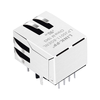 LPJ0011-8GENL 10/100 Base-T RJ45 Magjack Tab Down Green/Yellow LED thumb image 2