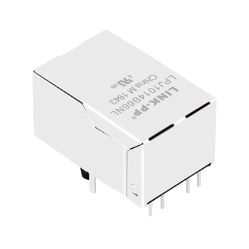 LPJ1014B66NL 10/100 Base-T Tab Up Groen/Groene LED 1x1 Poort RJ45 Jack Connector afbeelding 5
