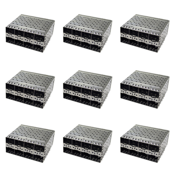 SFP0-3027-L 5 GB/S 2X4 Ports SFP-Käfig und Stecker ohne LEDs