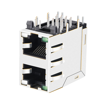 LPJE106XA8NL Πράσινες/Κίτρινες&Πράσινες LED 2x1 Θύρες RJ45 Modular Jacks χωρίς Ενσωματωμένα Μαγνητικά Είδη εικόνα 2